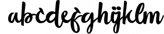 Flourissha Hand lettering Font Font LOWERCASE