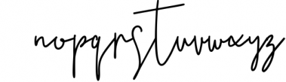 Flower Bay Handwritten Script Font Font LOWERCASE