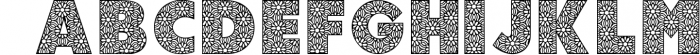 Flower Patch Font LOWERCASE