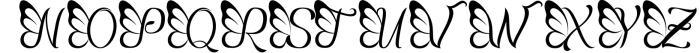 Fly Butterfly Font UPPERCASE