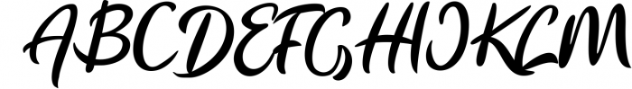florissha - Beautiful Script Font Font UPPERCASE