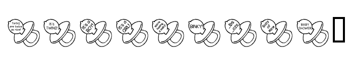 FL Binky Font OTHER CHARS
