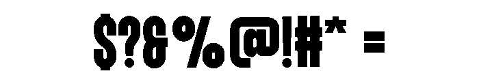 FLOAT Font OTHER CHARS