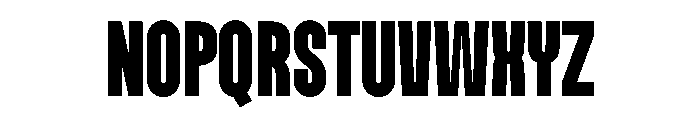 FLOAT Font UPPERCASE