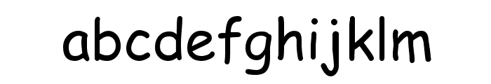 FLOWERcomic Font LOWERCASE