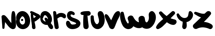 Flacucho-Regular Font LOWERCASE