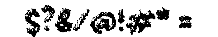 Flakes1 Font OTHER CHARS
