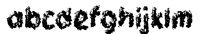 Flakes1 FONT