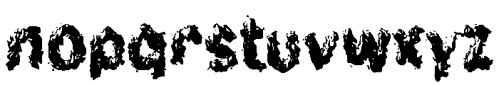 Flakes1 Font LOWERCASE