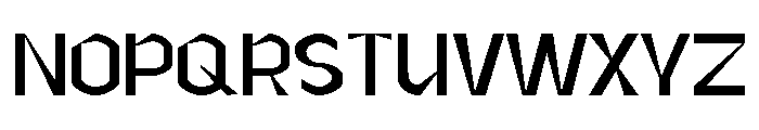 Flameen Character Font UPPERCASE