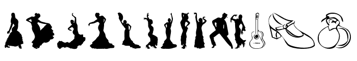 Flamenco Font UPPERCASE