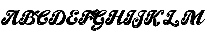 Flamouse Personal Use Only Reg Font UPPERCASE