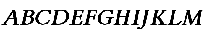 FlankerGriffo-BoldItalic Font UPPERCASE