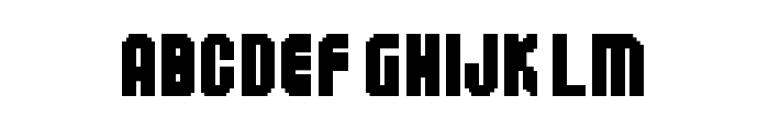 Flappy Bird Regular Font UPPERCASE