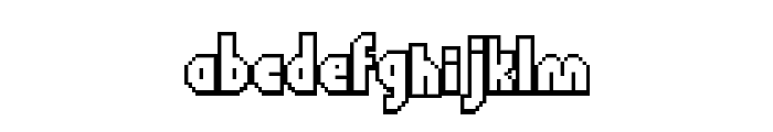 FlappyBirdy Regular Font LOWERCASE