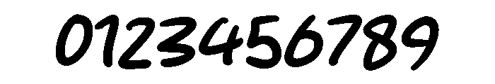 Flash Card Font OTHER CHARS