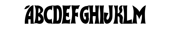 Flash Gordon Font LOWERCASE