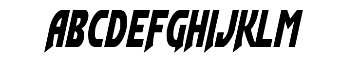 Flash Rogers Condensed Font UPPERCASE