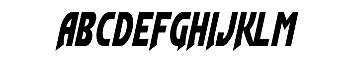 Flash Rogers Condensed Font LOWERCASE