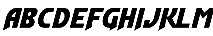 Flash Rogers Expanded Font LOWERCASE