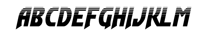 Flash Rogers Halftone Font LOWERCASE