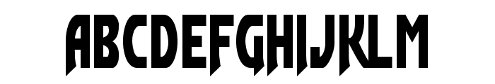 Flash Rogers Straight Condensed Font UPPERCASE