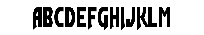 Flash Rogers Straight Condensed Font LOWERCASE