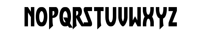 Flash Rogers Straight Condensed Font LOWERCASE