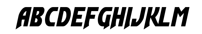 Flash Rogers Font LOWERCASE
