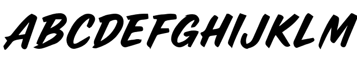 Flashback Records Font UPPERCASE