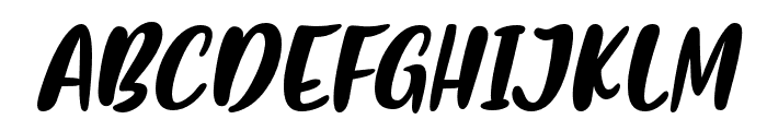 FlashonSaturdayNight-Italic Font UPPERCASE