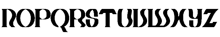 Flaveta Font UPPERCASE