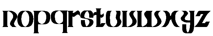 Flaveta Font LOWERCASE