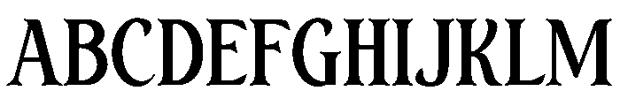 Flavia Font UPPERCASE