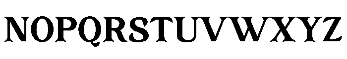Flavia Font LOWERCASE