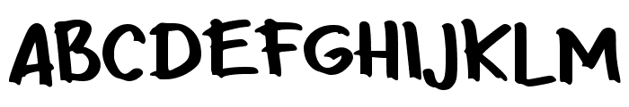 Flean Font UPPERCASE