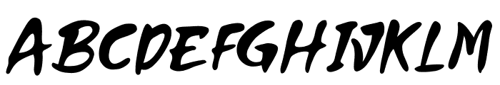 Fleepavlop Thin Font UPPERCASE