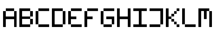 Fleftex Mono Font UPPERCASE