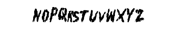 FleshShop Font UPPERCASE