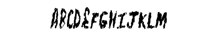 FleshShop Font LOWERCASE