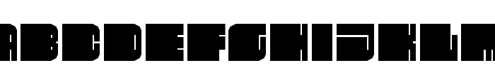 Fleshy Pad Regular Font LOWERCASE