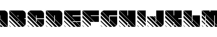 Fleshy Stripes Regular Font LOWERCASE