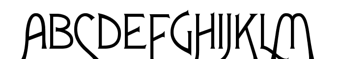 FletcherGothicFLF Font UPPERCASE