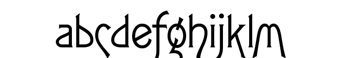 FletcherGothicFLF Font LOWERCASE