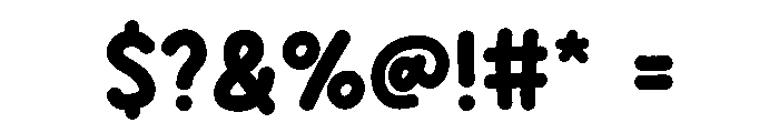 Flexica Font OTHER CHARS