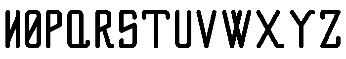 Flexus Bold Font LOWERCASE