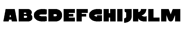 Flicko Regular Font UPPERCASE