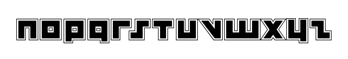 Flight Corps Academy Font LOWERCASE