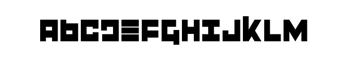 Flight Corps Condensed Font UPPERCASE