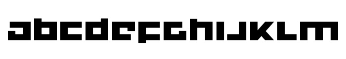 Flight Corps Expanded Font LOWERCASE